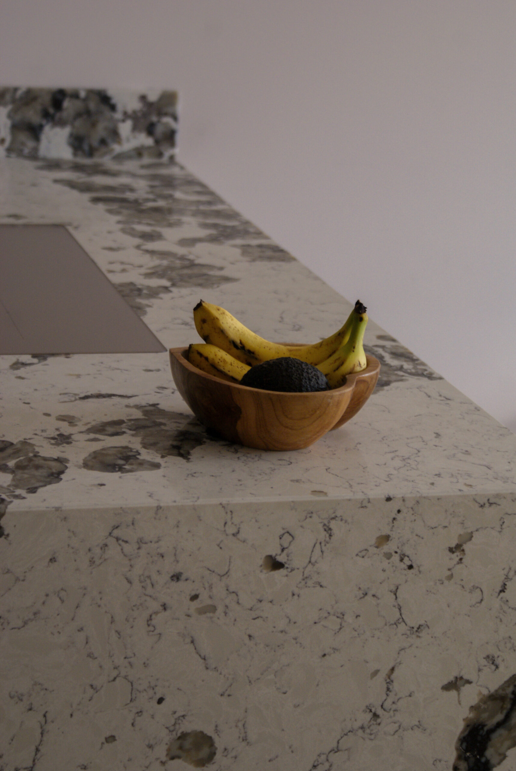 Zbliżenie na konglomerat Avant Quartz Patagonia